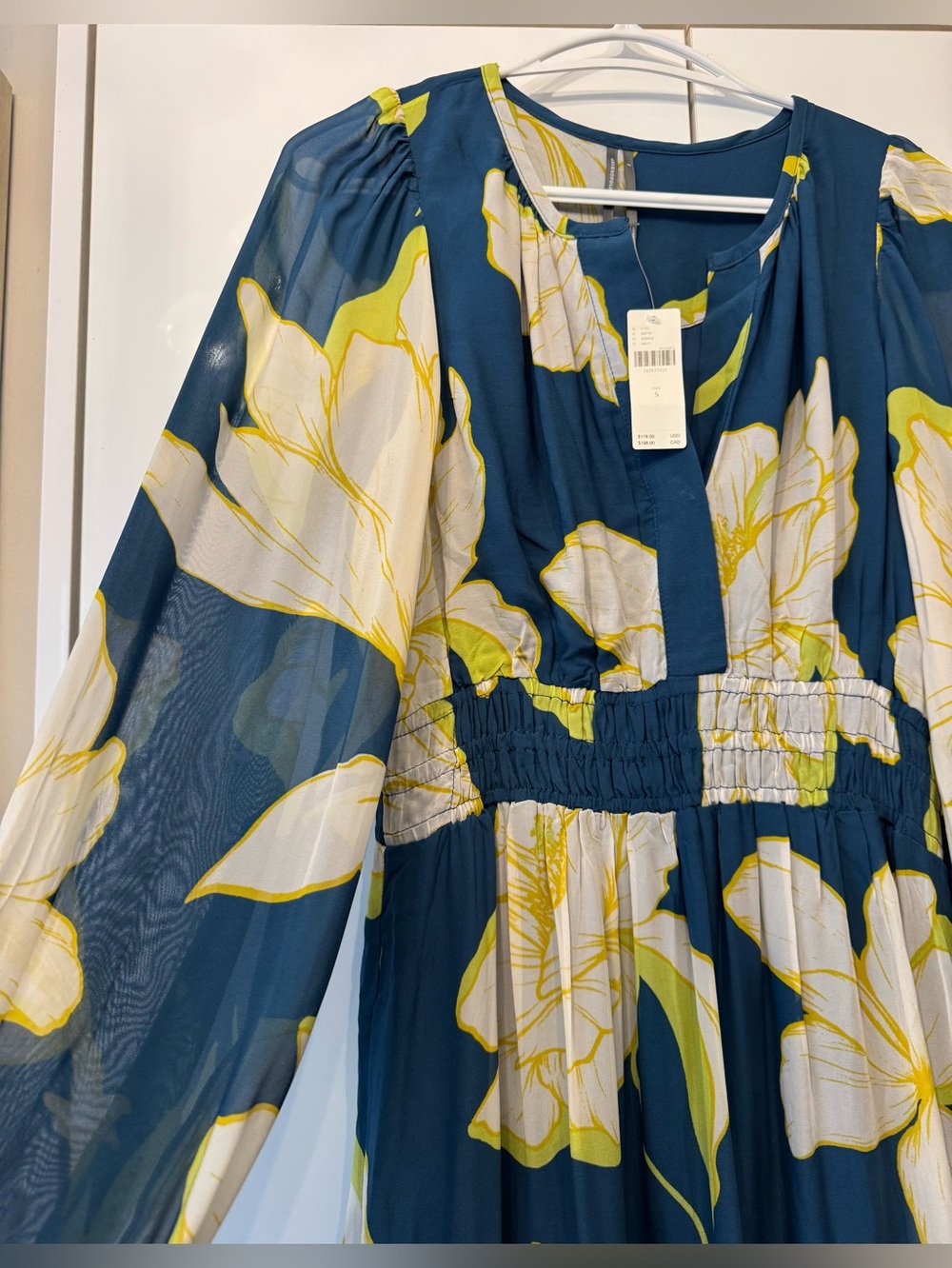 NWT Size S - Somerset Maxi Dress: Long-Sleeve Chiffon Edition (US$ 178) - Picture 10 of 16